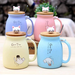 Kawaii Kitty Cat Ceramic Mug