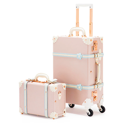 Vintage 2 Pieces Luggage Set