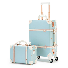 Vintage 2 Pieces Luggage Set