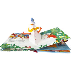 Pop up Christmas 3D Flap Picture Story Book for Kids