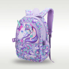 Smiggle Cute Girly Unicorn Large Capacity 16 inch Backpack