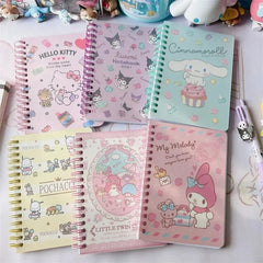 Anime Series Kuromi My Melody Cinnamoroll Hello Kitty Cartoon Notebook