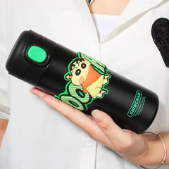 Crayon Shinchan Vacuum Thermos Flask Stainless Steel 400ml Water Bottle