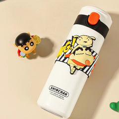 Crayon Shinchan Vacuum Thermos Flask Stainless Steel 400ml Water Bottle