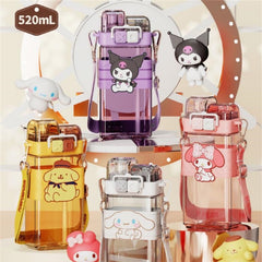 Sanrio Punk Series Tritan Sipper Kids Water Bottle 520ml